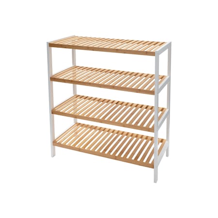 Organize It All 4 Tier Sonora Bamboo Shelf NH-29994
